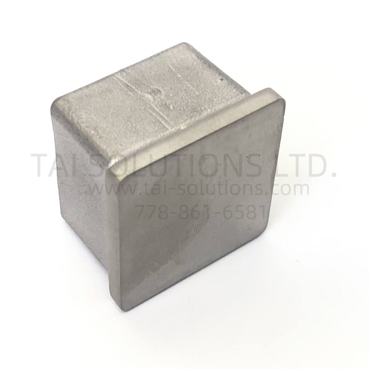 Square Tubing 40*40(1.5"x1.5") - FLAT END CAP