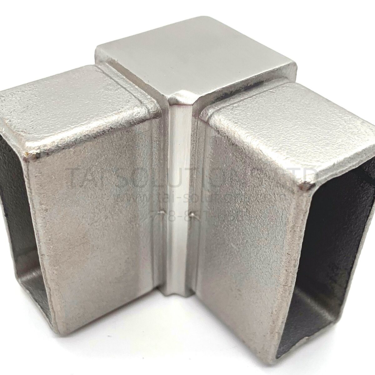 Rectangular Tubing 25*50(1"x 2") - VERTICAL 90° FIX ELBOW