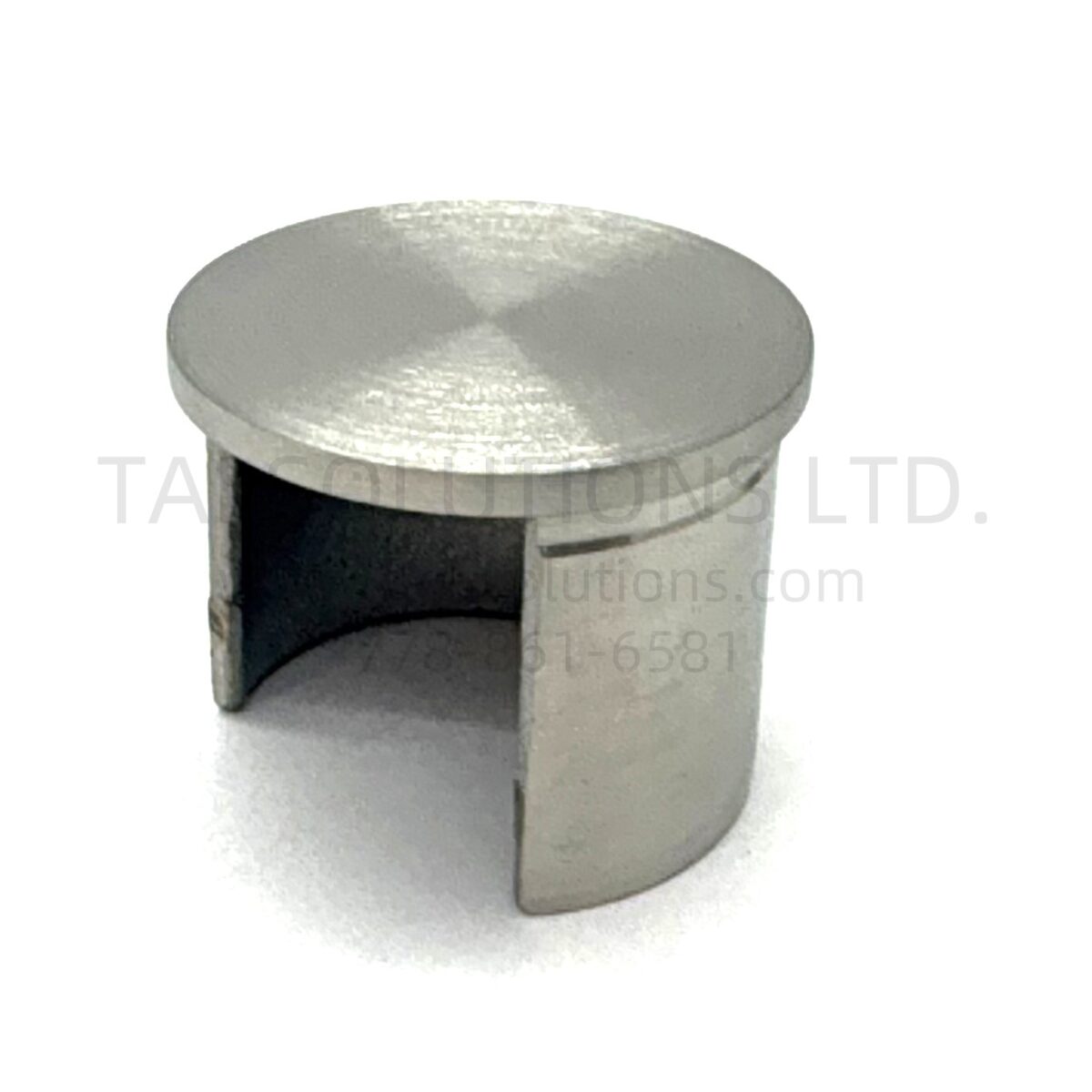 Slot Tubing 42.4mm(1.7") Diameter - FLAT END CAP