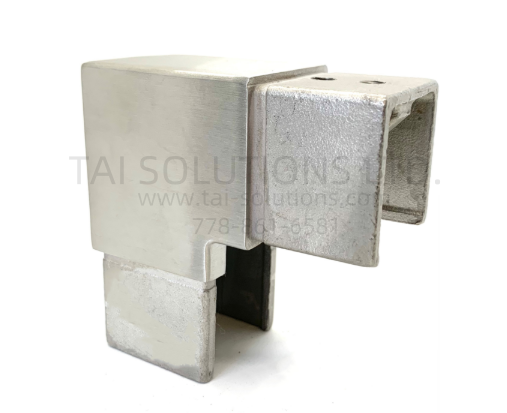 Slot Tubing 40*40(1.5"x1.5") - VERTICAL 90 DEGREE ELBOW