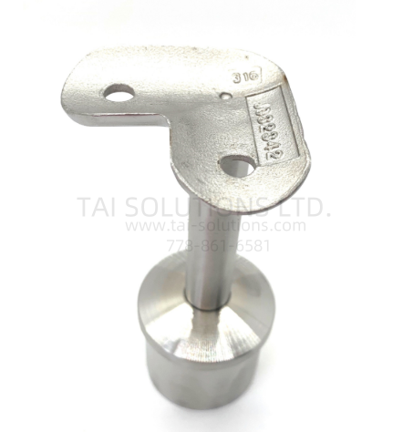 Round Post 42.4mm(1.7") - 90 DEGREE SUPPORT
