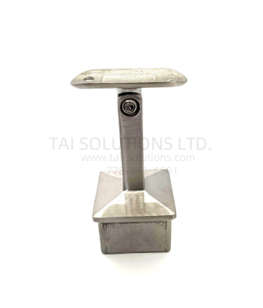 Square Post 50*50(2"x 2") - ADJUSTABLE SUPPORT Round Tube