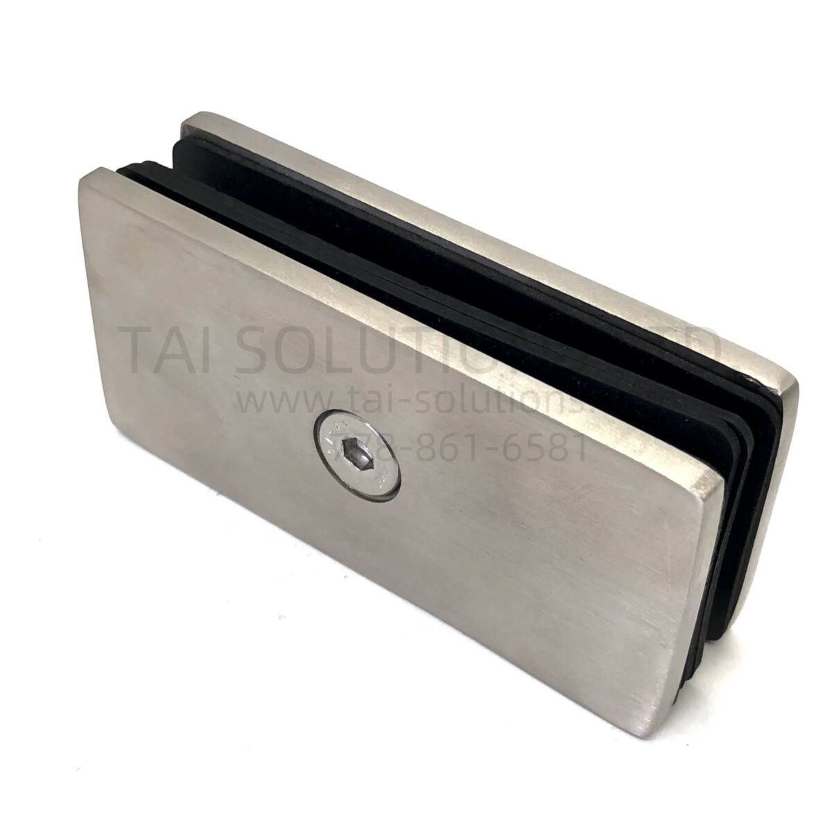 Clamp - 180 DEGREE SQUARE GLASS CONNECTOR