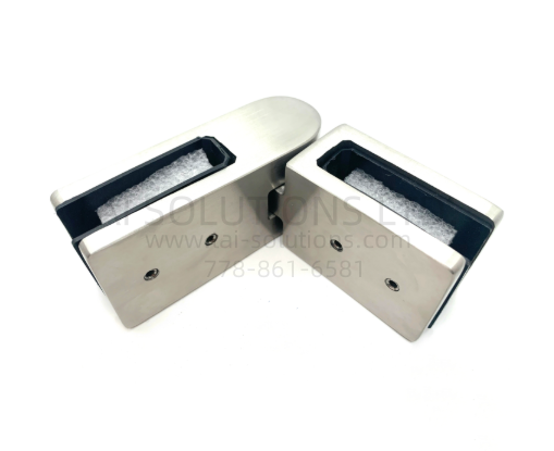 Clamp - 0-270 DEGREE SQUARE GLASS CONNECTOR