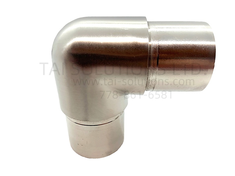 Round Tubing 38.1mm (1.5") Diameter - 90 DEGREE ELBOW