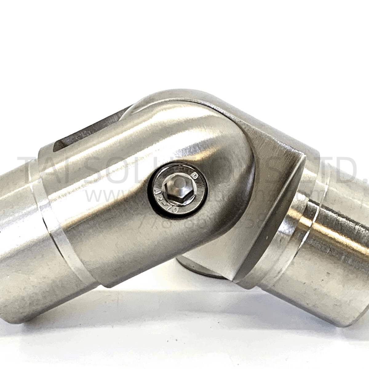 Round Tubing 38.1mm(1.5") Diameter, 0-180 DEGREE ADJ. ELBOW