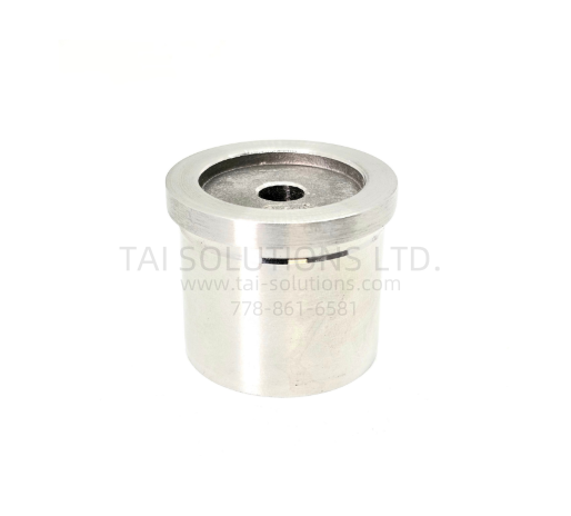 Round Tubing 42.2mm(1.7″) Diameter - FLAT END CAP WITH HOLE