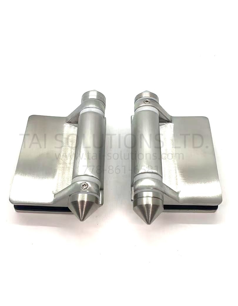 Hinge - Glass to Post Self Closing Hinge