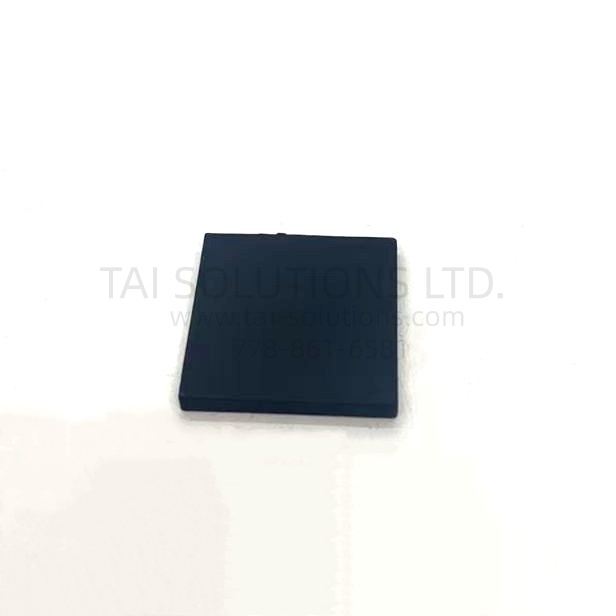 Channel - 1"x1"x1/8" BLACK END CAP